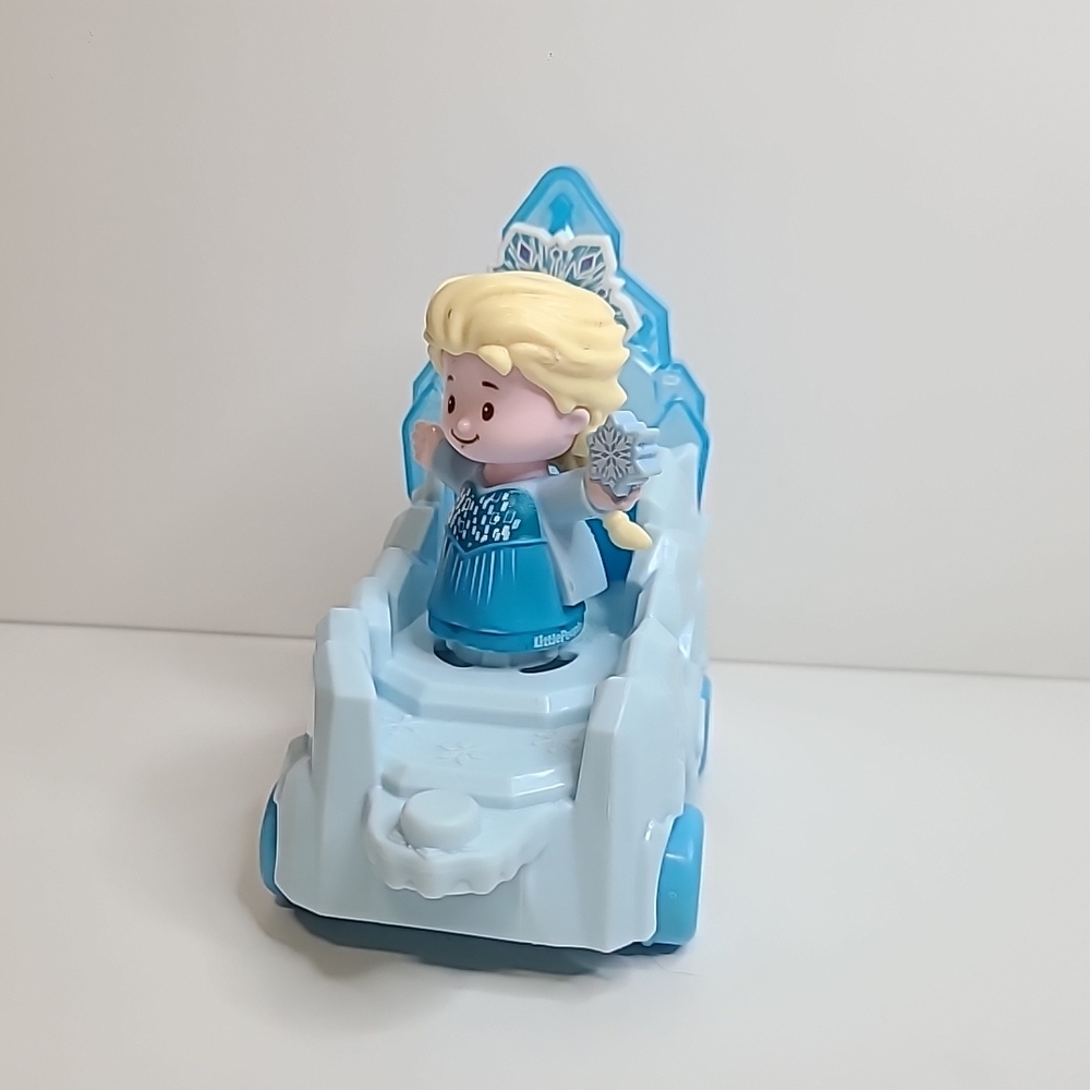 Fisher Price Little People Disney Princess Frozen Elsa Parade Train Ice Float - Picture 2 of 5
